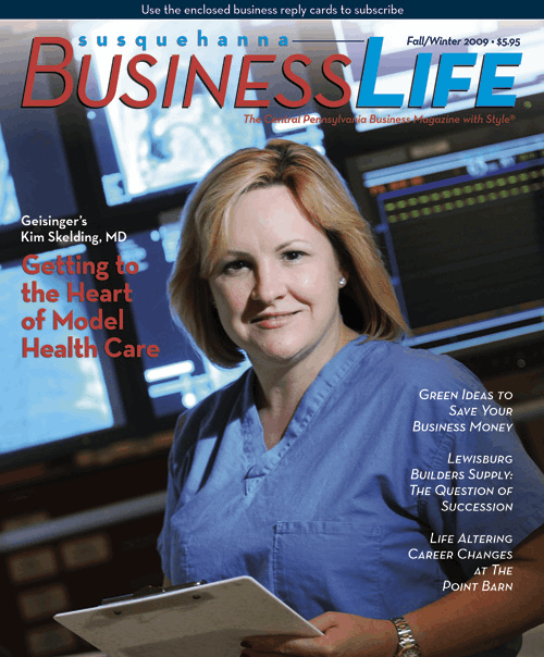 Business magazine cover